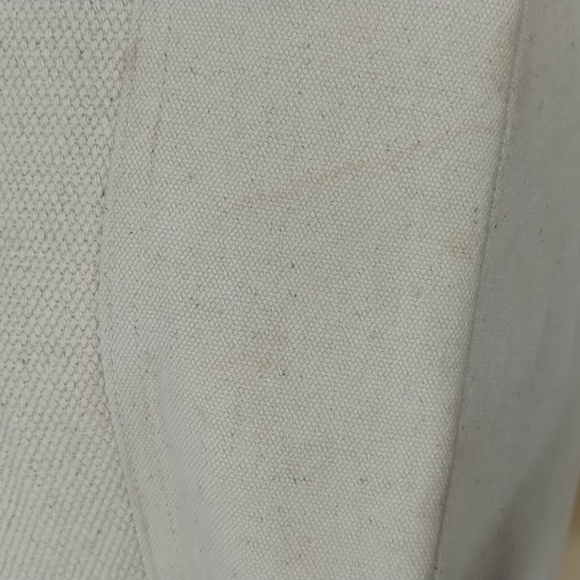 Camel Threads Tote bag blue and cream double strap lined with pockets - Picture 7 of 11